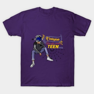 A Contagious Smile's Teen Talk Podcast T-Shirt